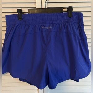 Spyder Running Shorts Size Large-Dark Purple Plum Athletic Wear Casual